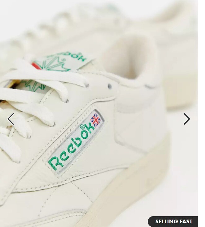 off white reebok trainers